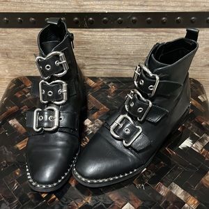Steve Madden leather boots 9.5